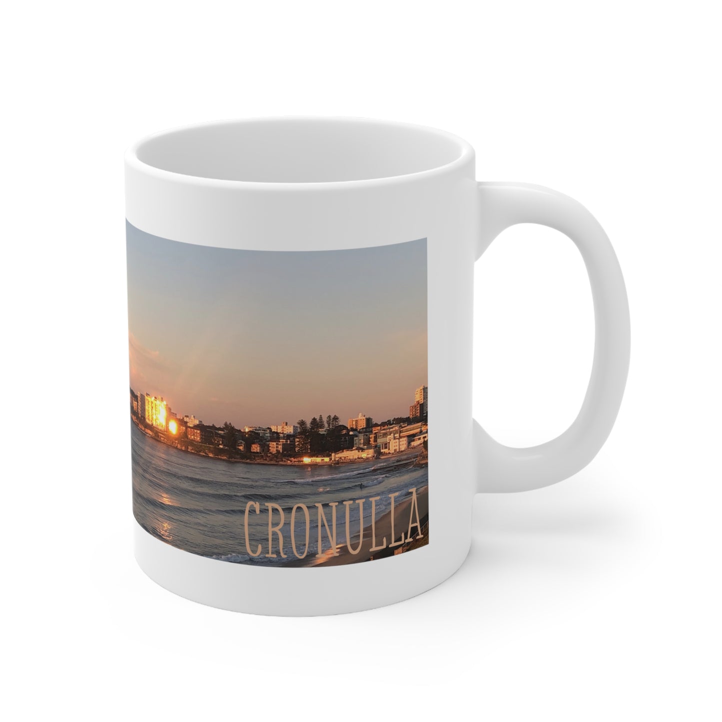 Mug Cronulla Golden - Front and back print