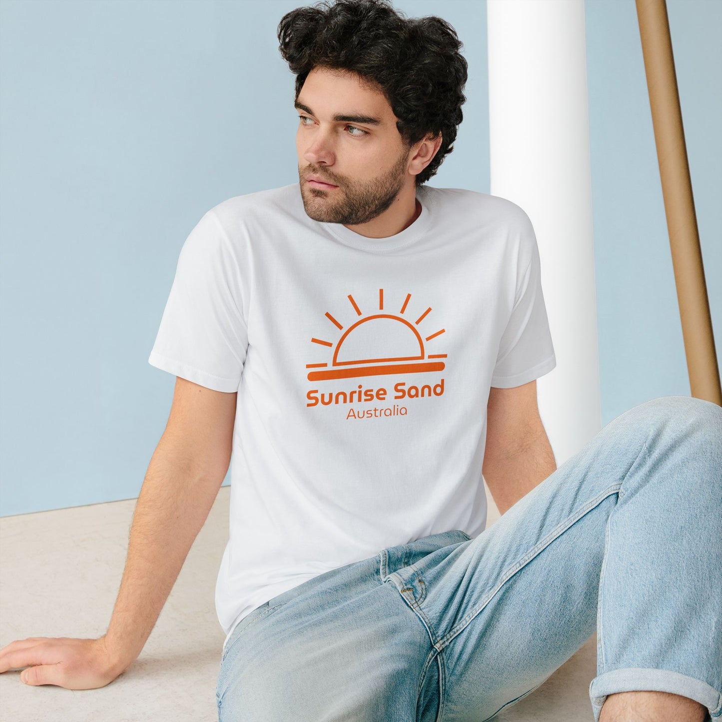 T-Shirt Organic - Logo - Orange - Front design only