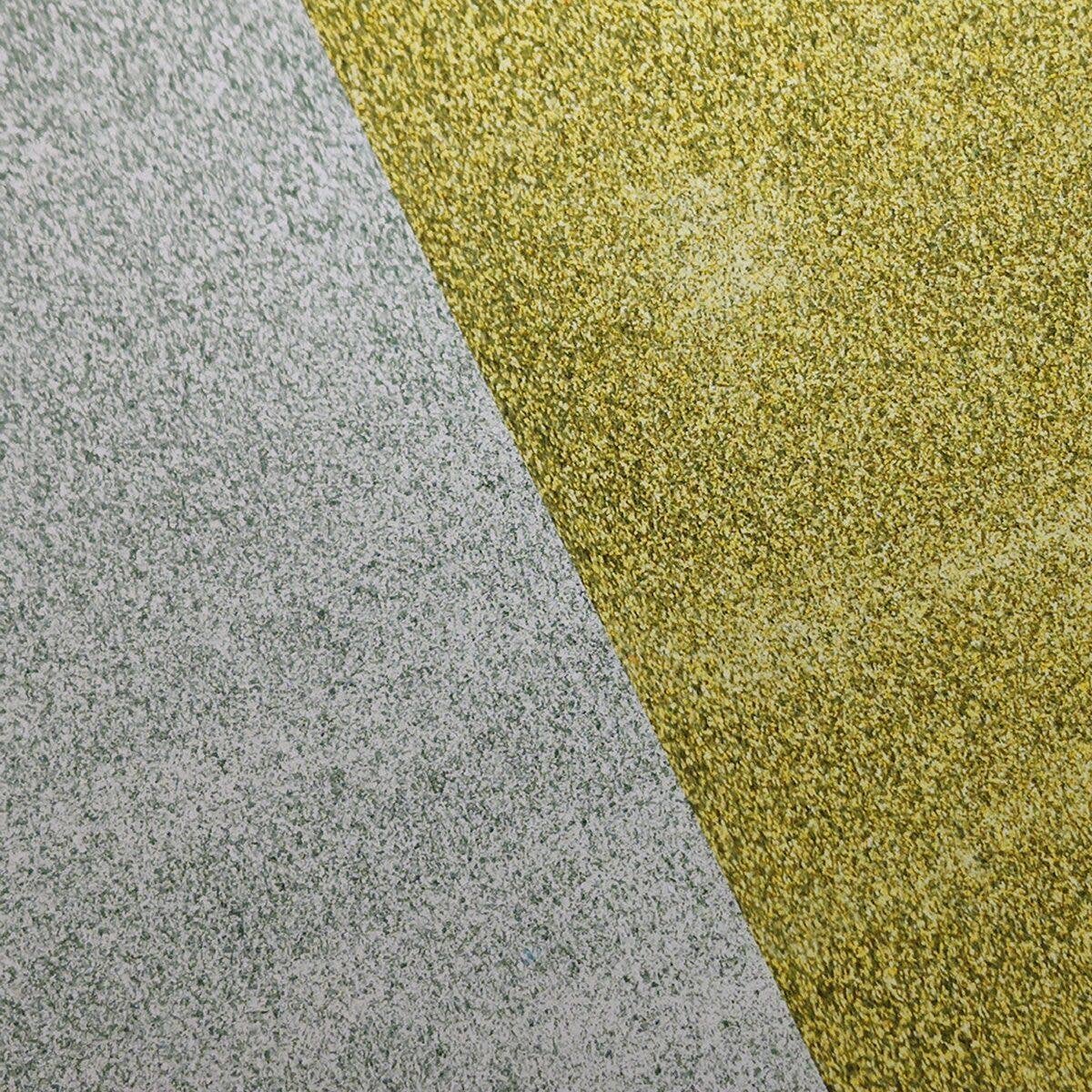 Reversible Christmas Tree Recycled Paper Earrings - Silver Sparkle / Gold Sparkle