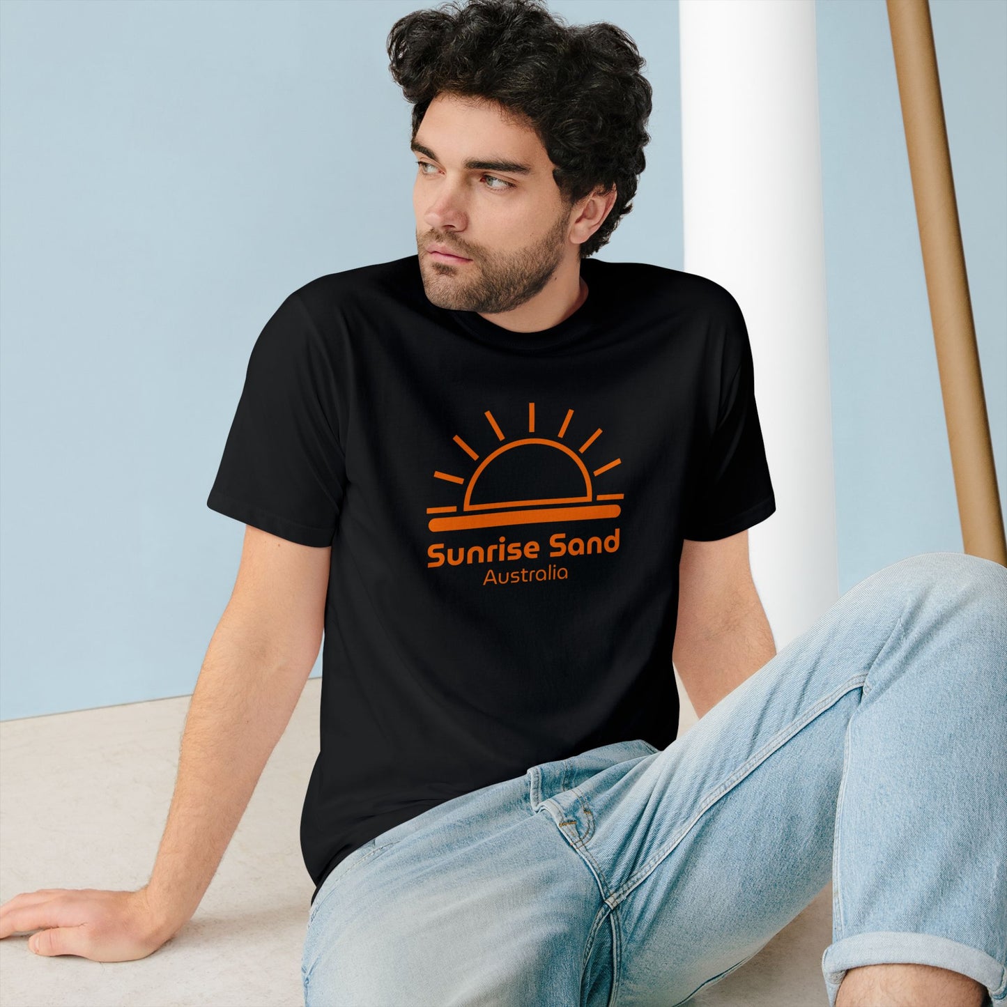 T-Shirt Organic - Logo - Orange - Front design only