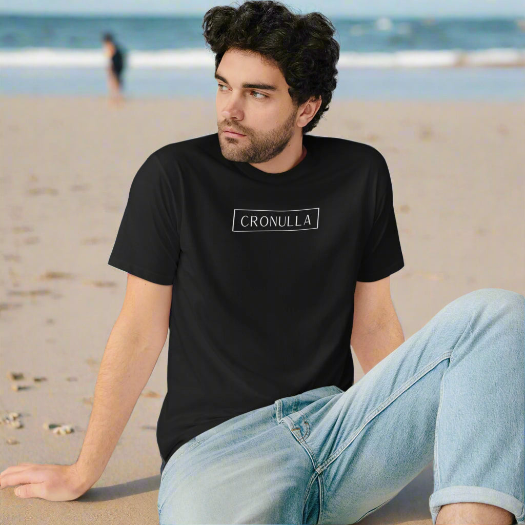 T-shirt Organic - Cronulla Latte - Front design only