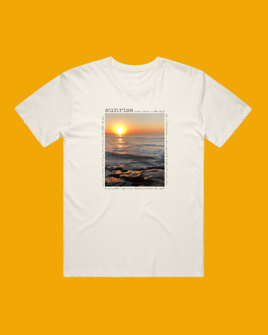 T-shirt - Sunrise Affirmations