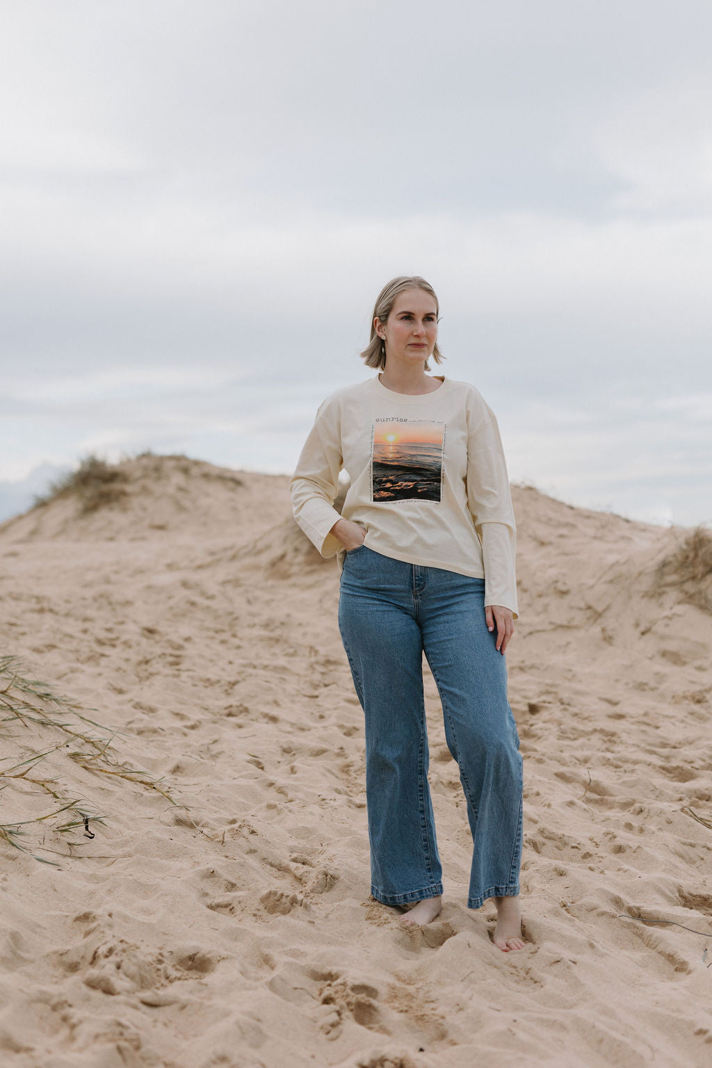 Long Sleeve T-Shirt - Sunrise Affirmations