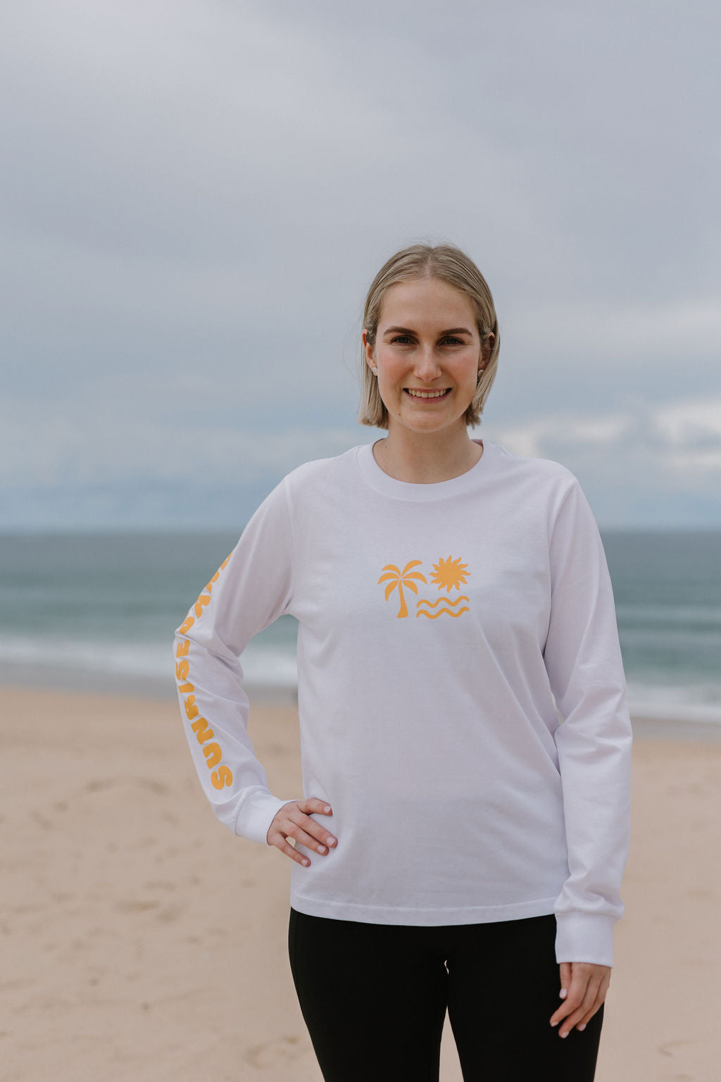 Long Sleeve T-Shirt - Logo - Sol