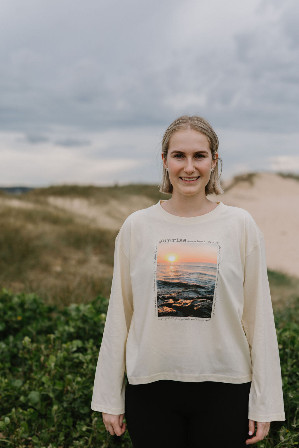 Long Sleeve T-Shirt - Sunrise Affirmations
