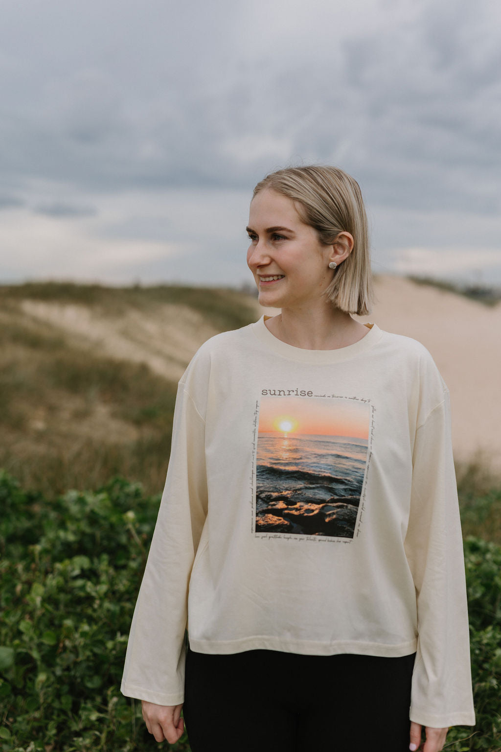 Long Sleeve T-Shirt - Sunrise Affirmations - LIMITED STOCK