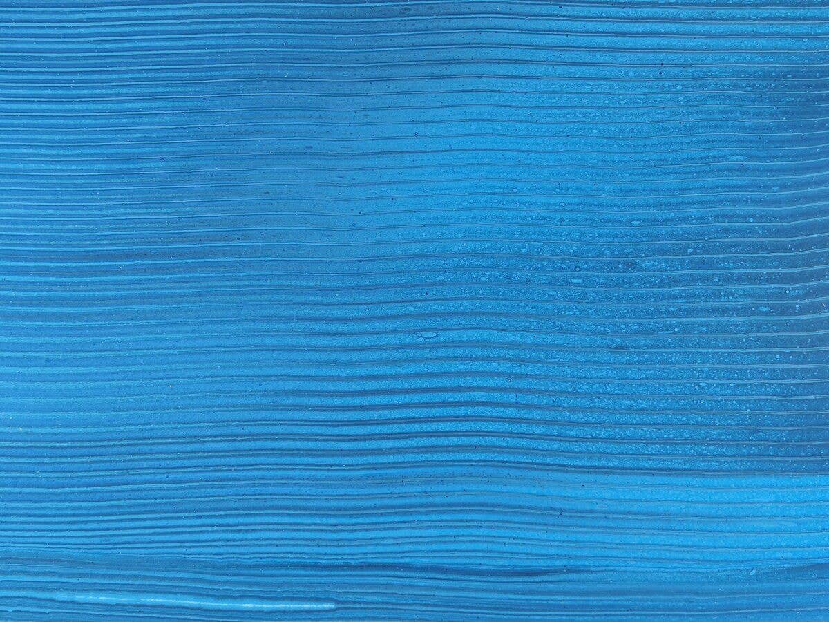 Mini Recycled Paper Earrings - Blue Stripes - VERY LIMITED STOCK