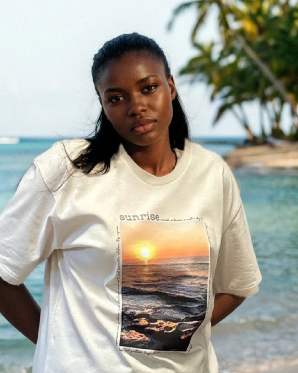T-shirt - Sunrise Affirmations - VERY LIMITED STOCK